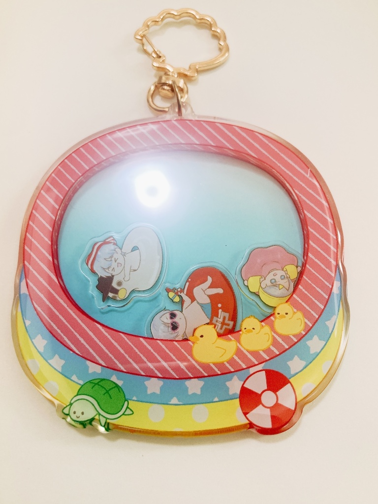 木下3兄妹プールシャカシャカアクキー