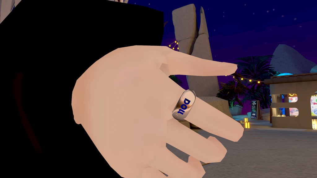 【VRChat】DoLLRING【指輪】