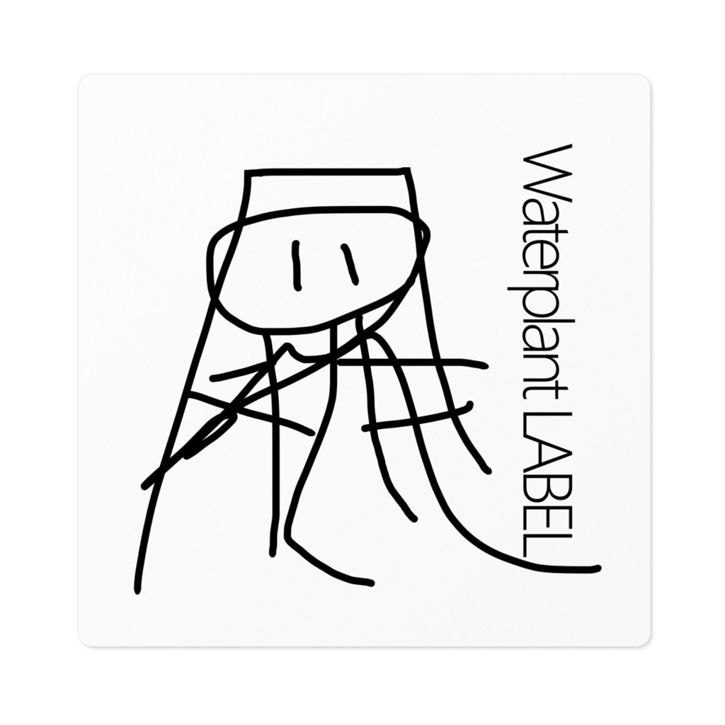 WaterplantLABEL ロゴステッカー