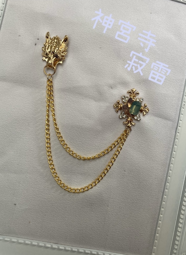 ヒプノシスマイク 麻天狼 イメージ ブローチ