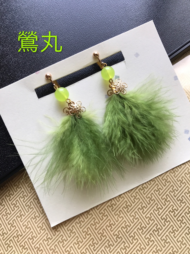 鳥太刀イメージイヤリング