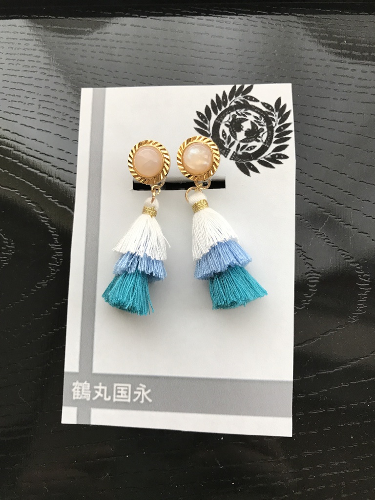 送料込 伊達組 イメージ イヤリング ピアス