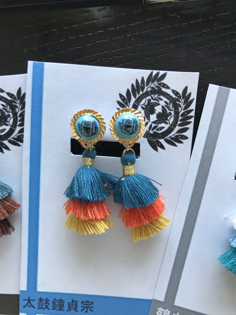 送料込 伊達組 イメージ イヤリング ピアス