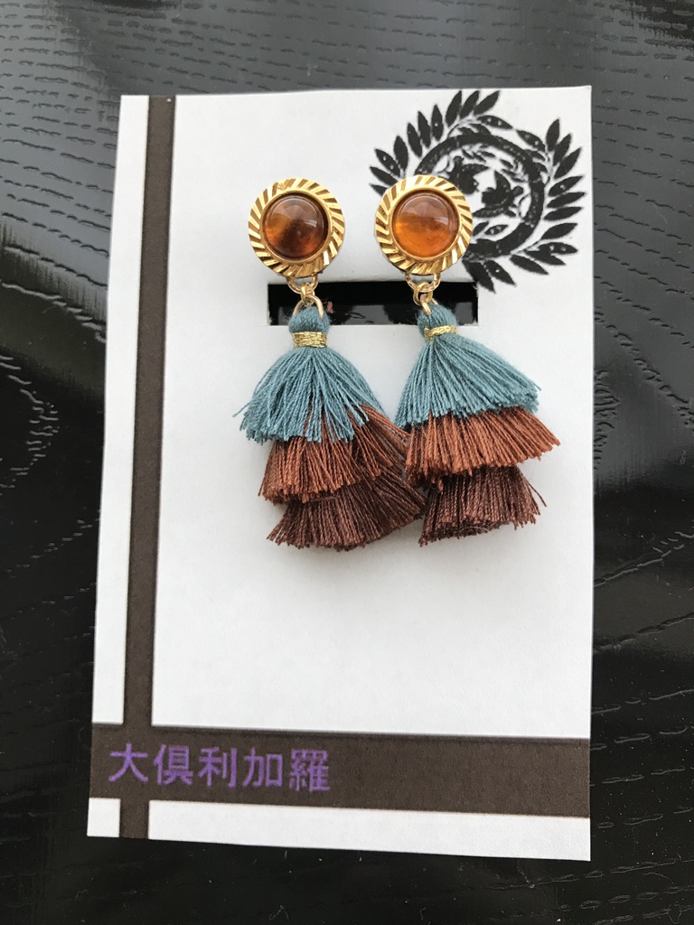 送料込 伊達組 イメージ イヤリング ピアス