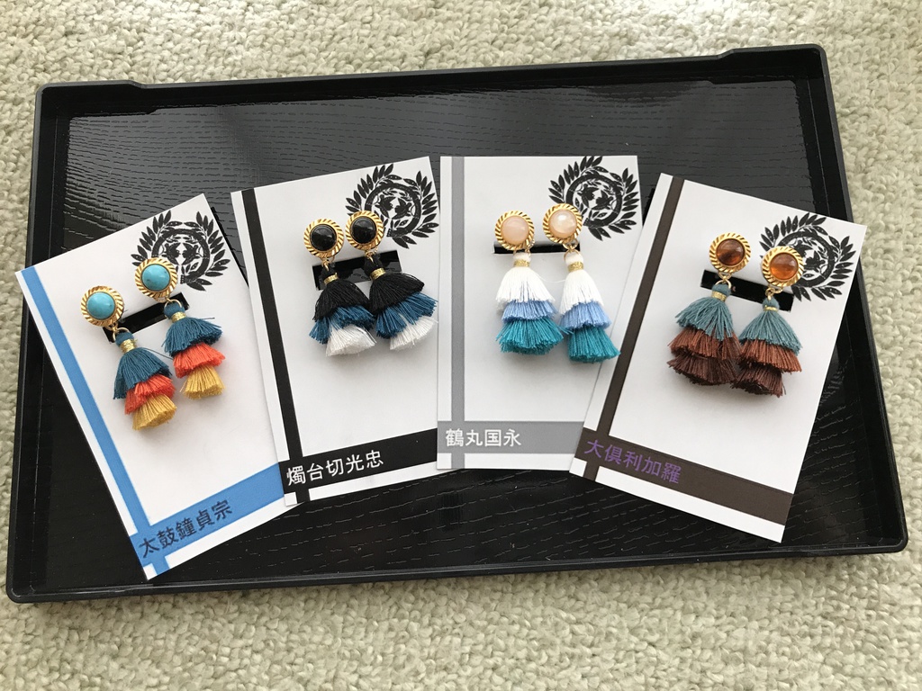 送料込  伊達組 イメージ イヤリング ピアス