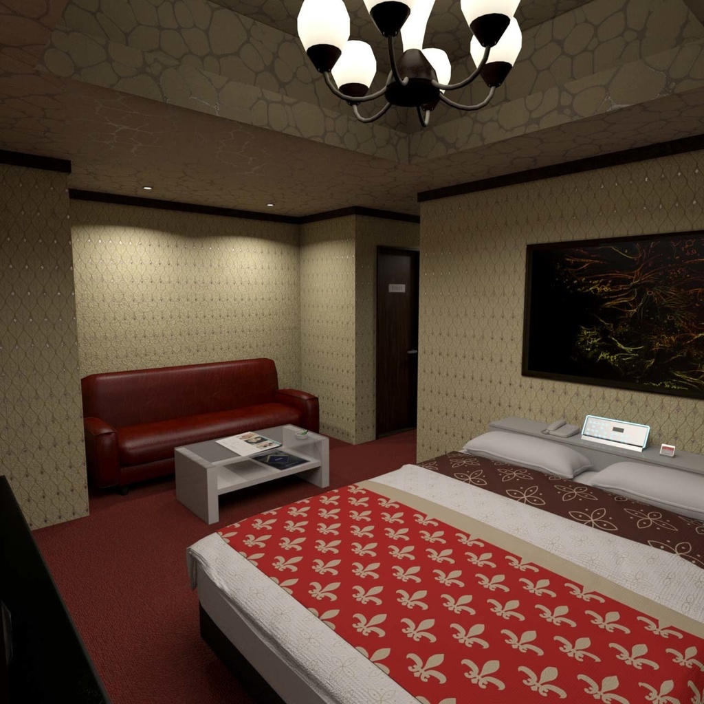 HOTEL_3Dモデル