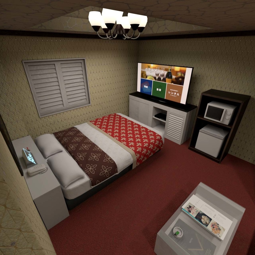 HOTEL_3Dモデル