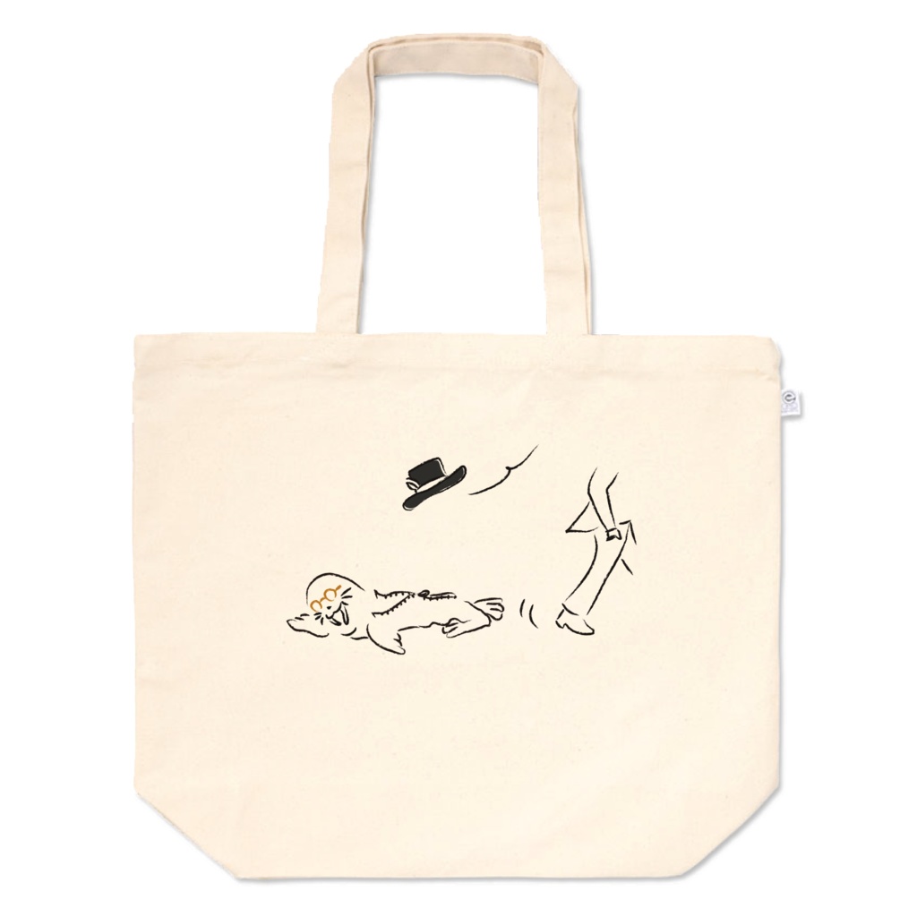 「セイウチの着ぐるみ」トートバッグ