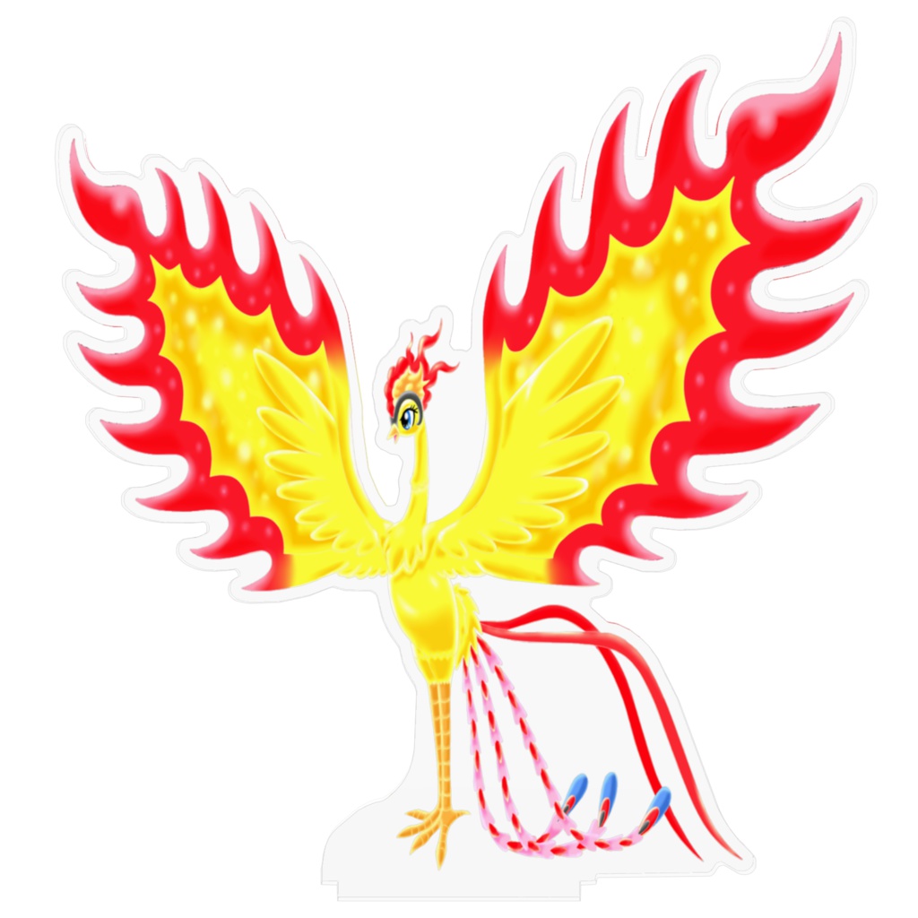 火の鳥アクリルフィギュア