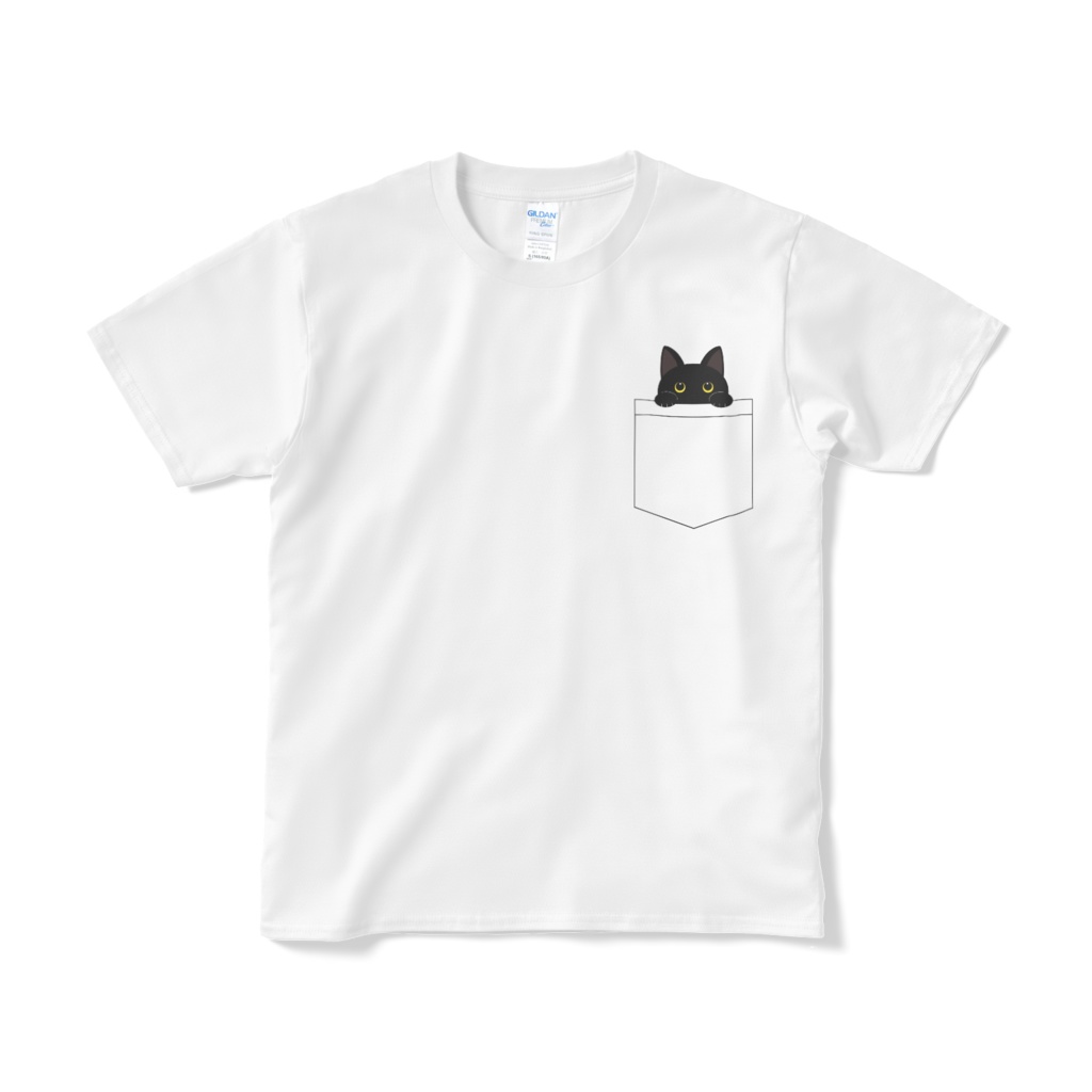 ポケット入りな黒猫さん