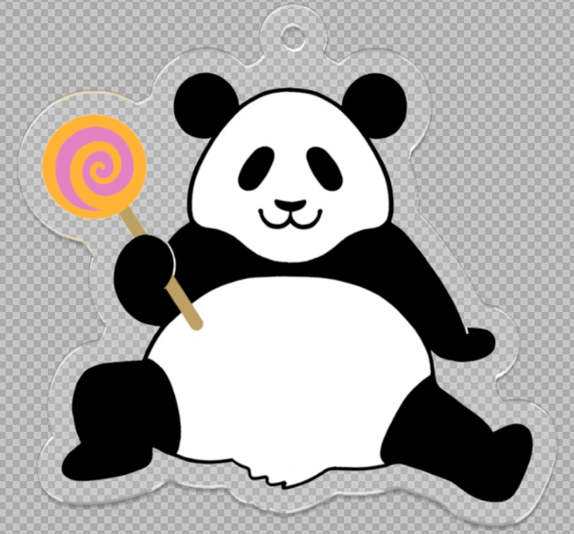 お座りパンダちゃん