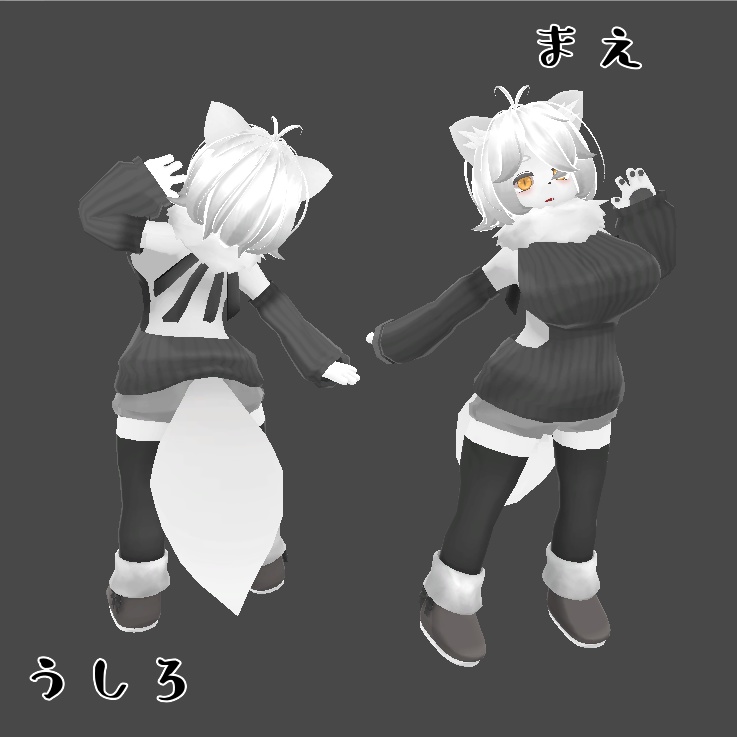 オリジナル3Dモデル『ルーチカ』