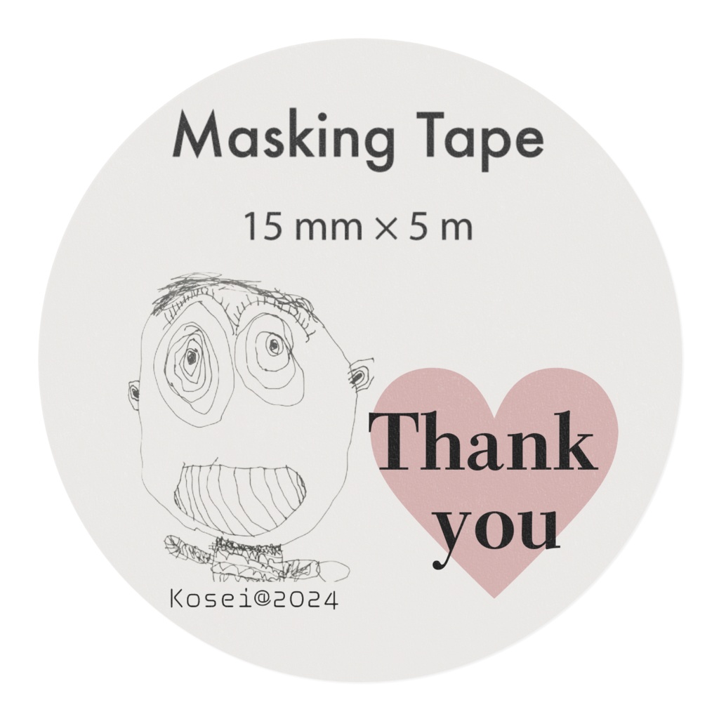 Thank you マステ~にこにこマン~