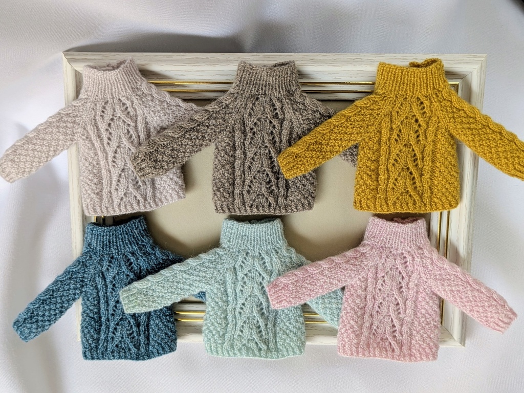 【カシミヤ】着せ方いろいろニットコート