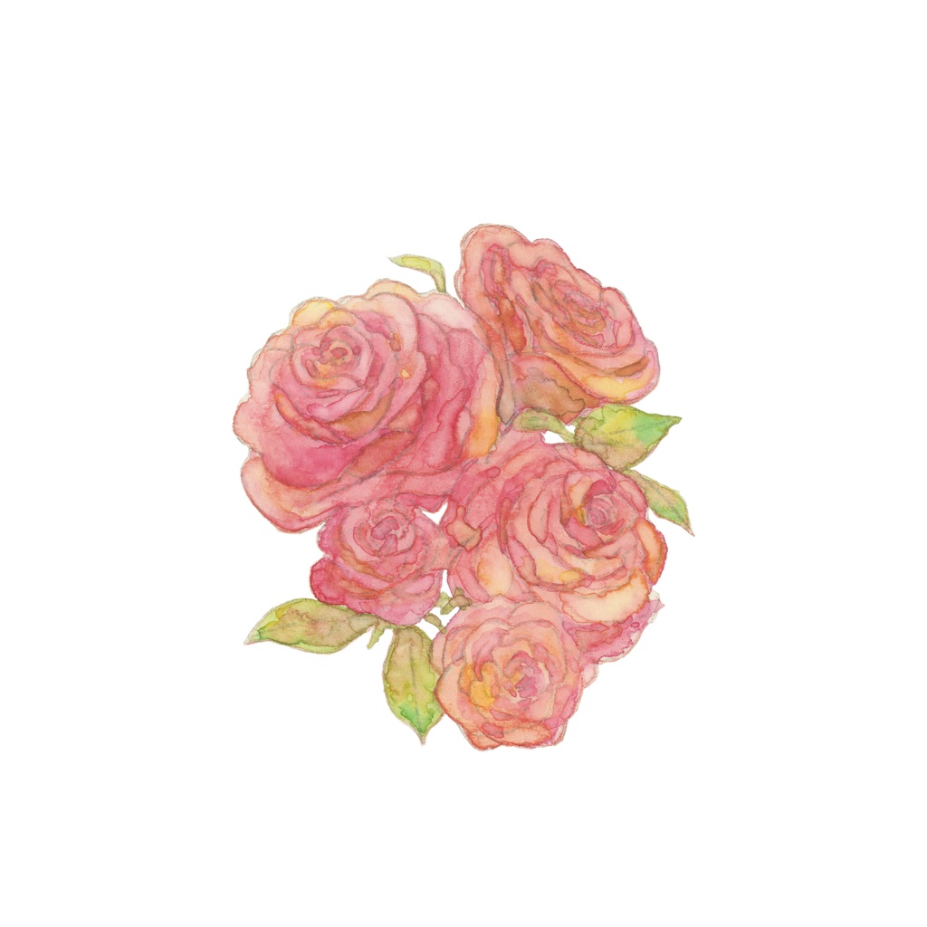 STICKER-rose-
