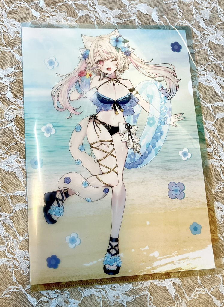 水着クリアファイル再販