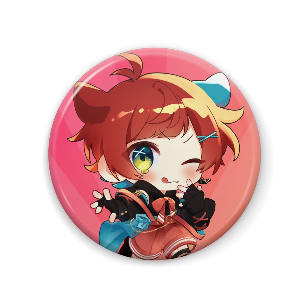 缶バッジ 2周年ver／絵柄B