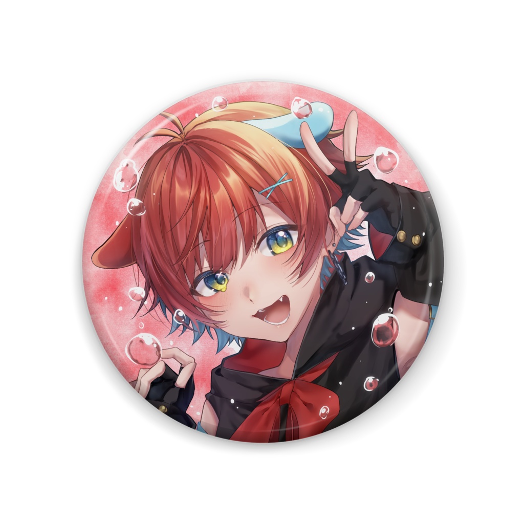 缶バッジ 2周年ver／絵柄A