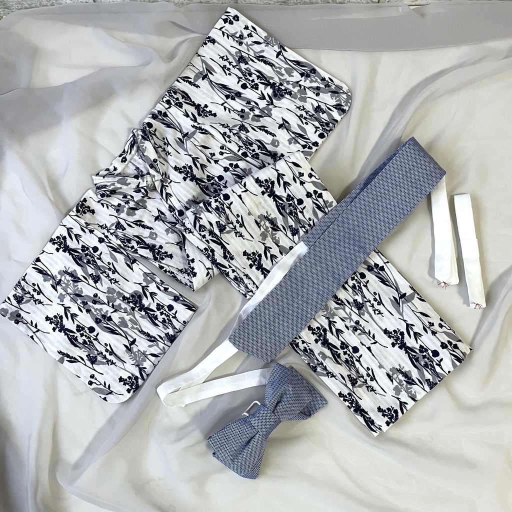 女物浴衣(花薄)50size