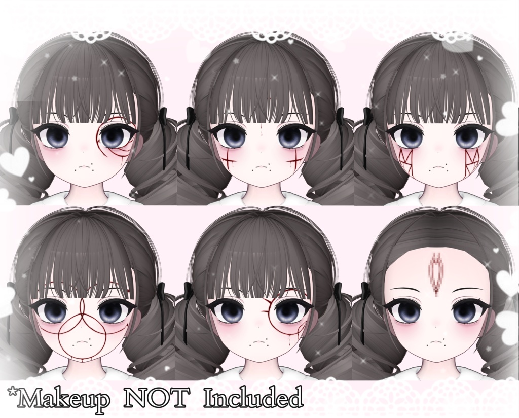 ♡ 無料/Free ♡ Fear and Hunger TERMINA Engraving Texture ♡ Chiffon シフォン / Shinano しなの ♡