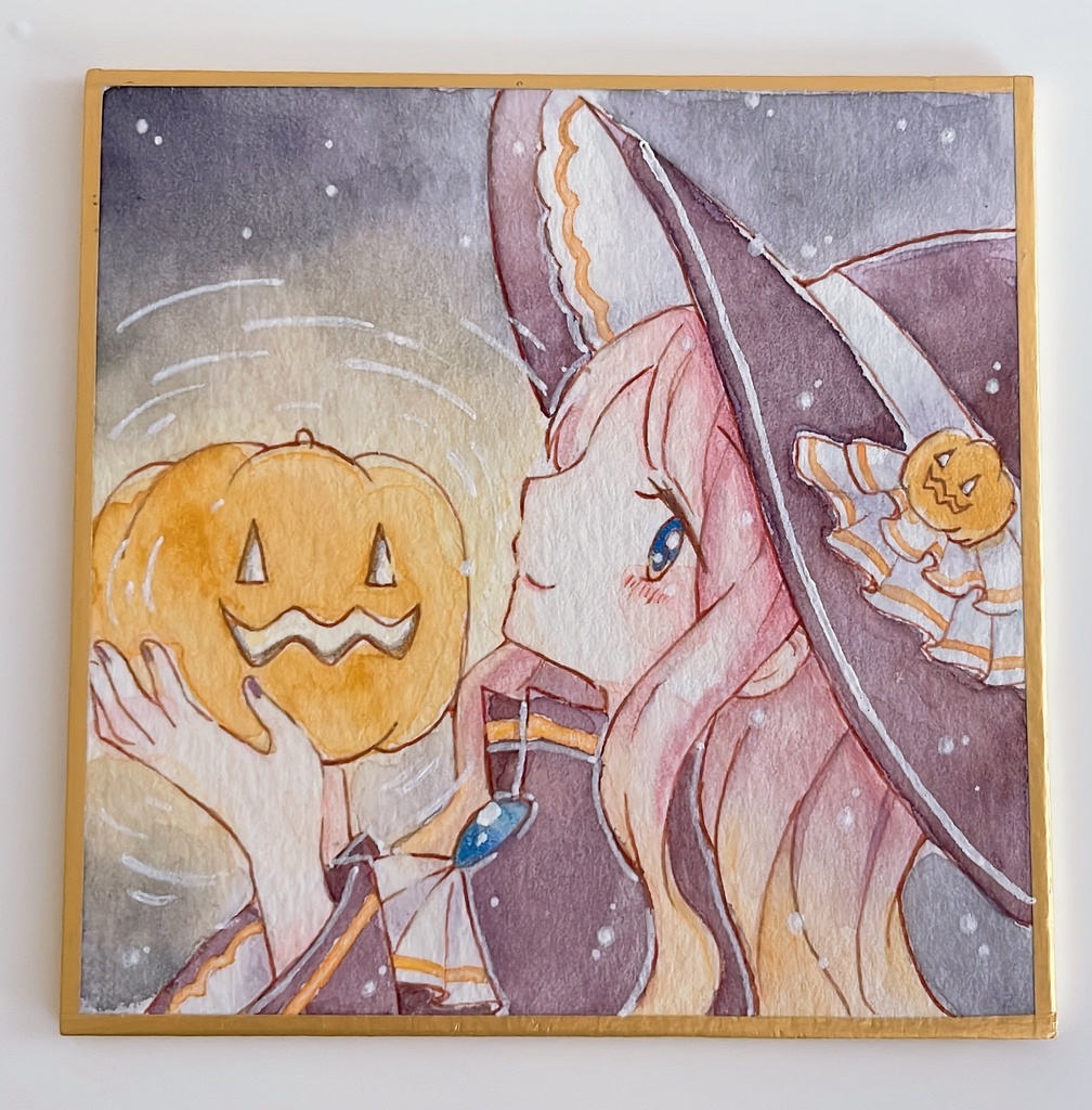 豆色紙「ハロウィン」