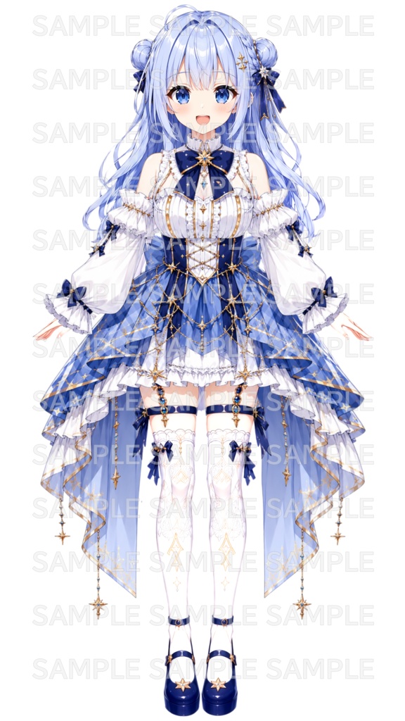 【1点物!】立ち絵素材セット01 +ご購入者様特典!【商用利用OK】