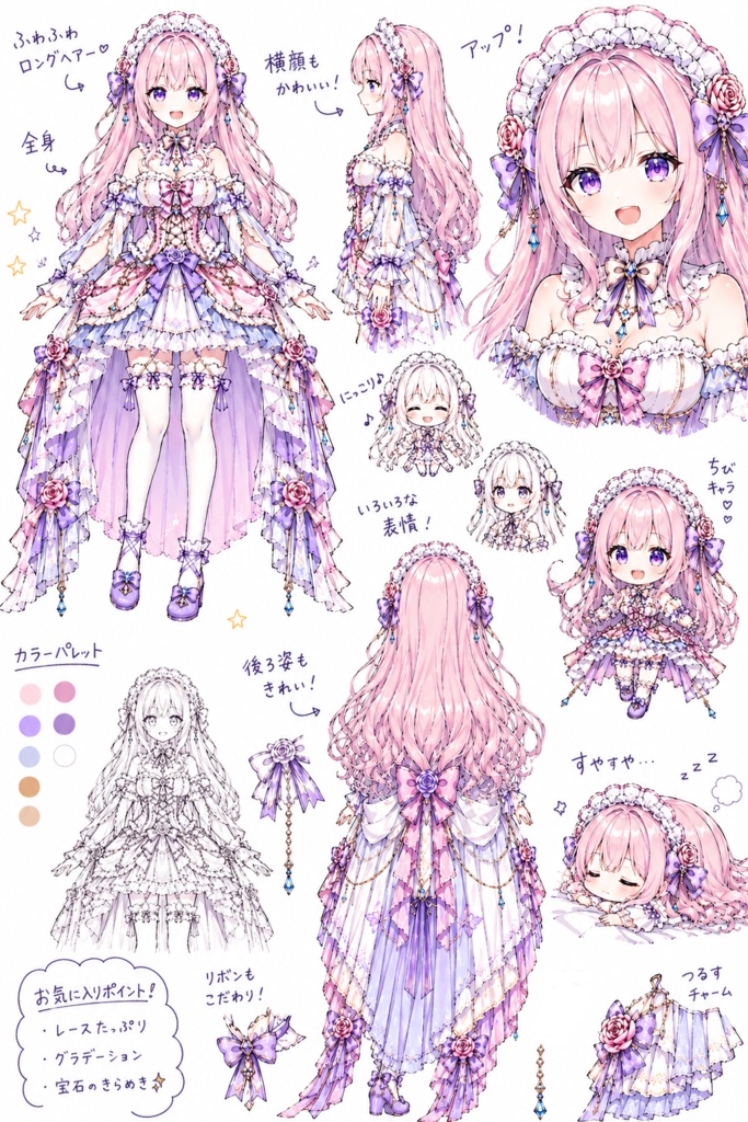 【1点物!】立ち絵素材セット02 +ご購入者様特典!【商用利用OK】
