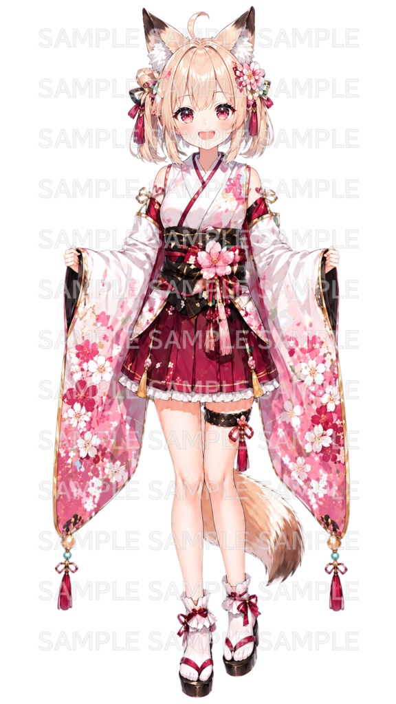 【1点物!】立ち絵素材セット04 +ご購入者様特典!【商用利用OK】