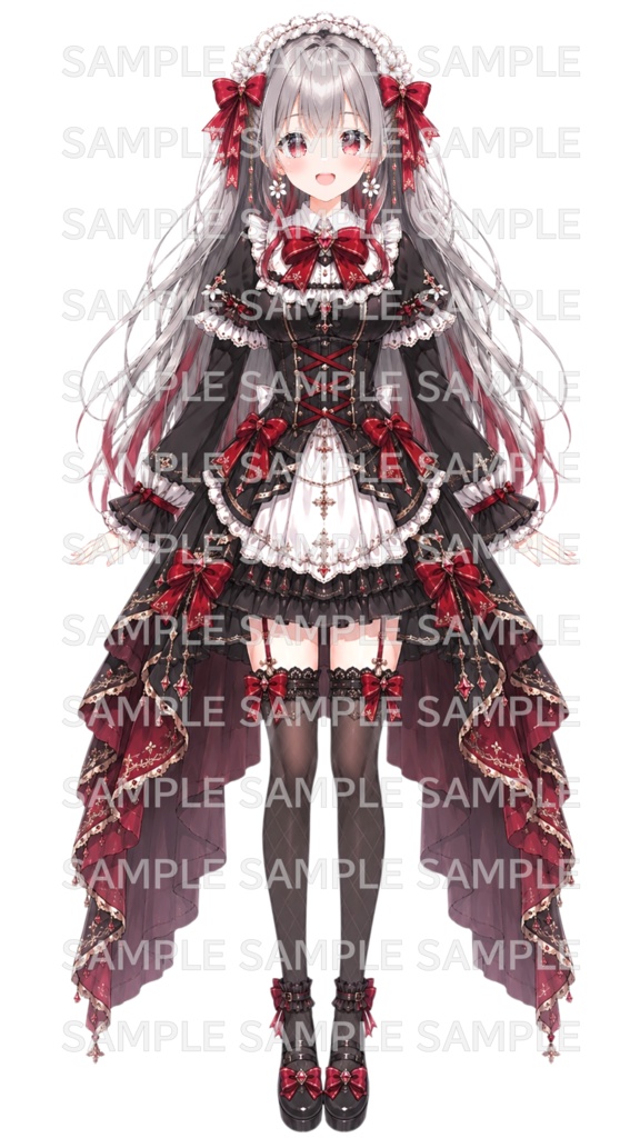 【汎用!】立ち絵素材セット04 +ご購入者様特典!【商用利用OK】