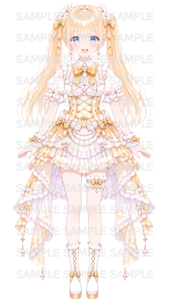 【汎用!】立ち絵素材セット06 +ご購入者様特典!【商用利用OK】