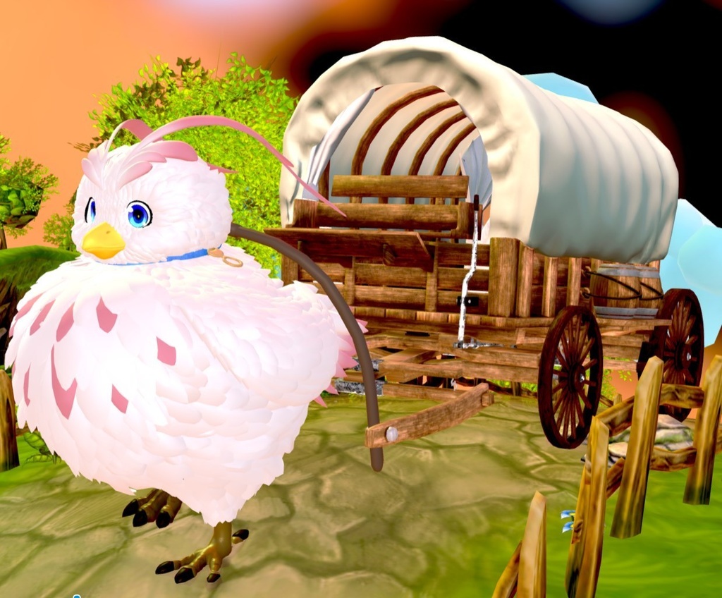 VRChat [Filo] - (Bird 3d model) Unity Package
