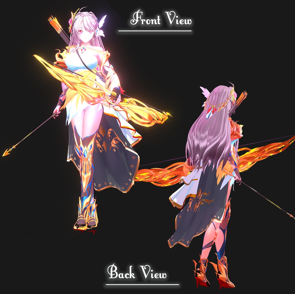 オリジナル3Dモデル 「クレア」 | Claire -ver1.1