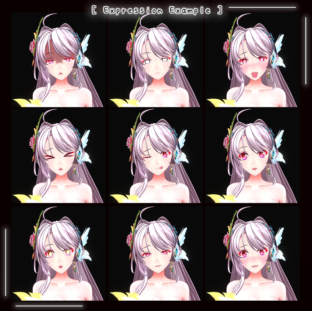 オリジナル3Dモデル 「クレア」 | Claire -ver1.1