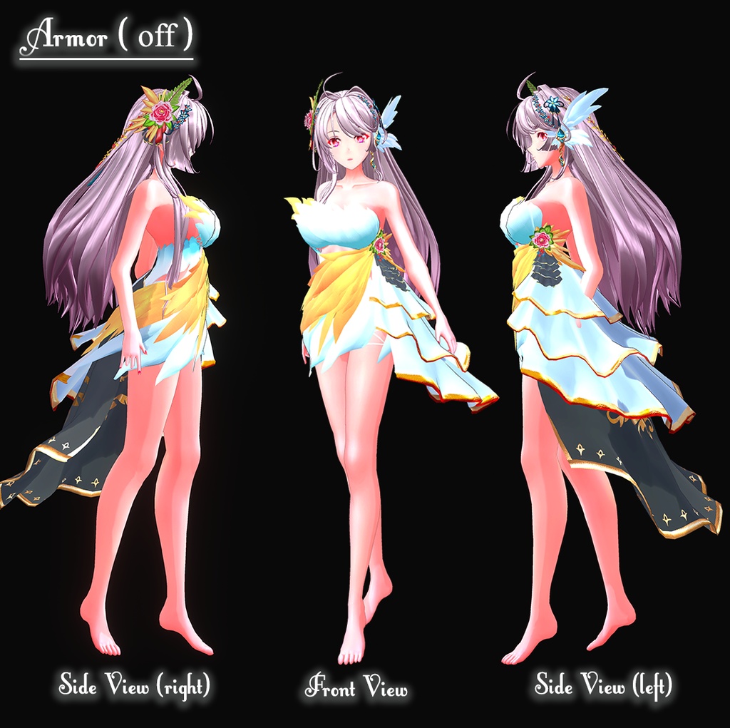 オリジナル3Dモデル 「クレア」 | Claire -ver1.1