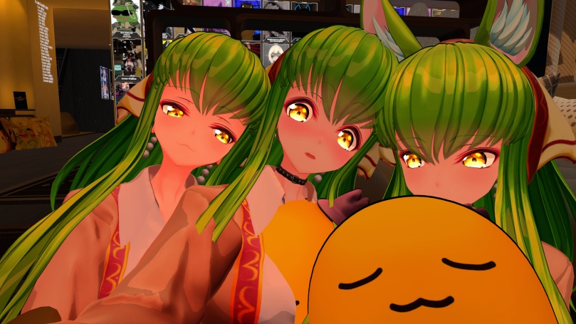 【3Dモデル】「C.C. / シー・ツー 」- VRChat v1.5