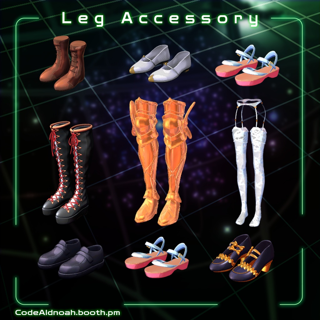 【3Dモデル】「C.C. / シー・ツー 」- VRChat v1.5