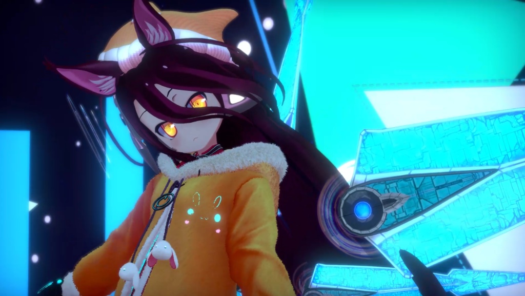 Neon Bunny 「Schwi / シュヴィ」- 【3Dモデル】v1.5