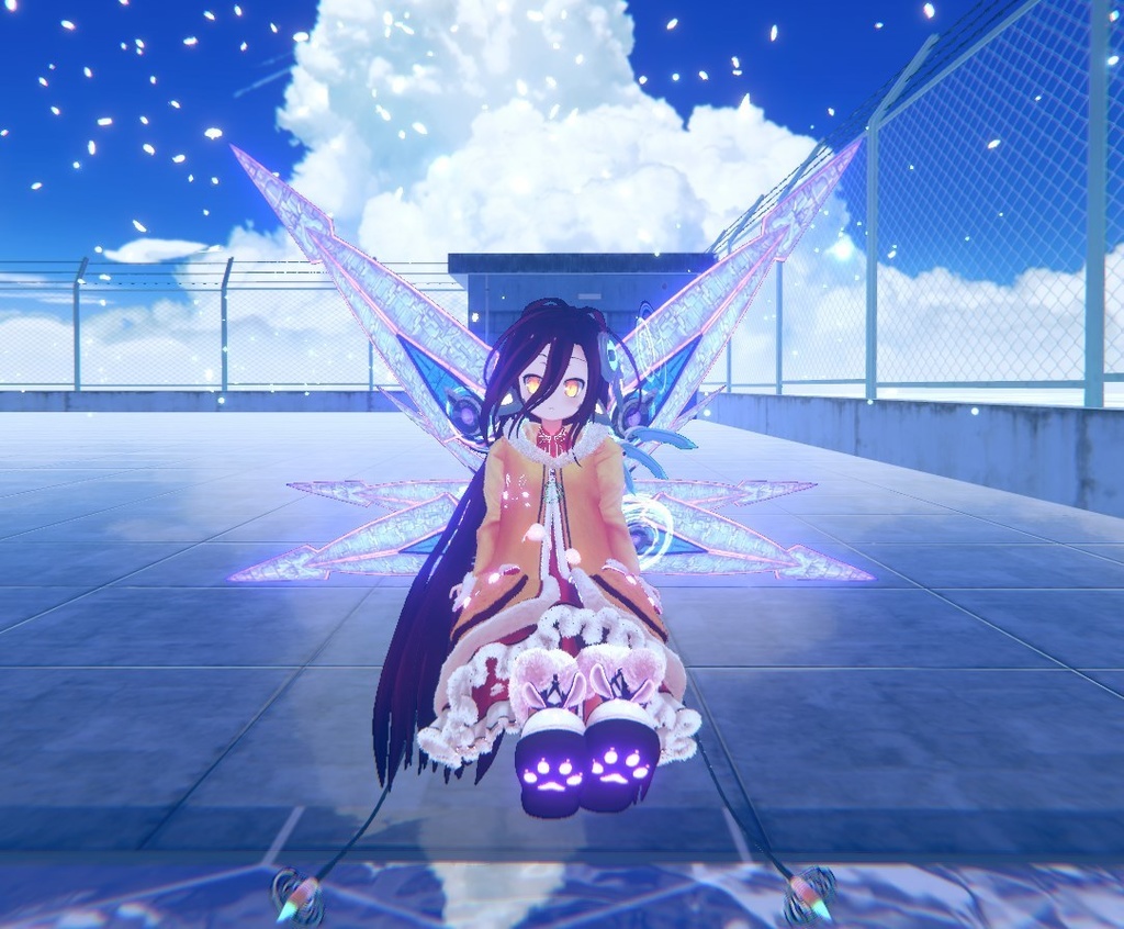 Neon Bunny 「Schwi / シュヴィ」- 【3Dモデル】v1.5