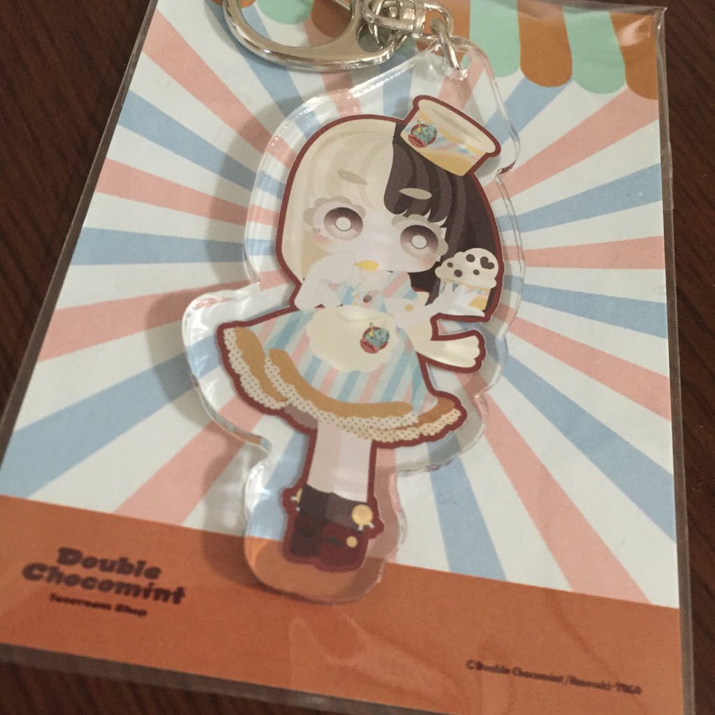Double◆Chocomintコラボアクリルキーホルダー<クッキーバニラ>
