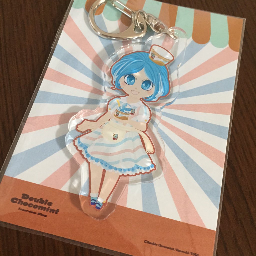 Double◆Chocomintコラボアクリルキーホルダー<ソーダ>