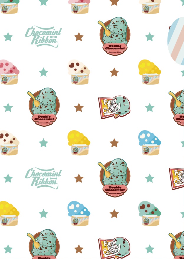 Double◆Chocomintコラボクリアファイル