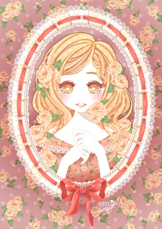 おしゃれ・すき・おんなのこ- FLORAL PINK -