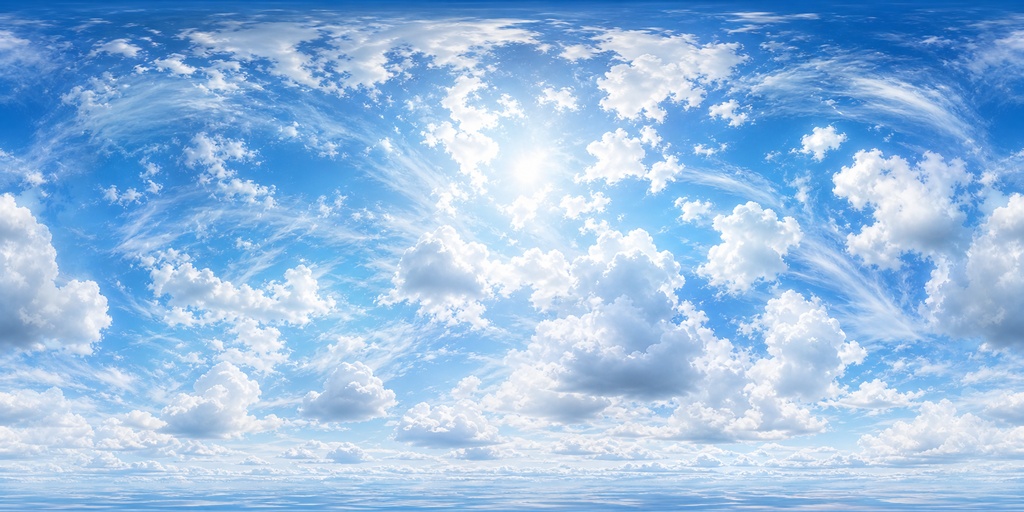 🎉一ヶ月100円SALE🎉【4set Skybox】朝涼の空Skybox/ Skyboxマテリアル Unityパッケージ
