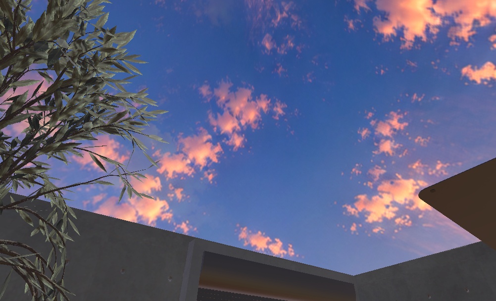 【Skybox】黄昏の夕空skybox / Skyboxマテリアル Unityパッケージ