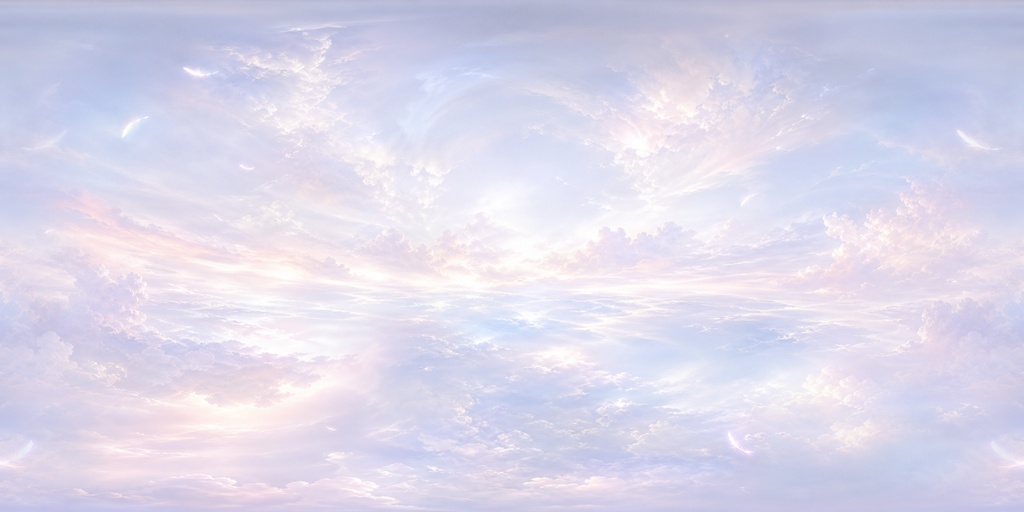 🎉一週間100円SALE🎉【4set Skybox】羽雲の天空Skybox/ Skyboxマテリアル Unityパッケージ