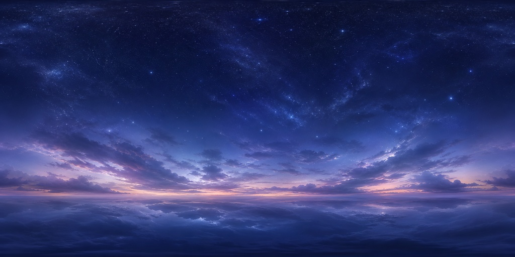 🎉一週間100円SALE🎉【4set Skybox】羽雲の天空Skybox/ Skyboxマテリアル Unityパッケージ