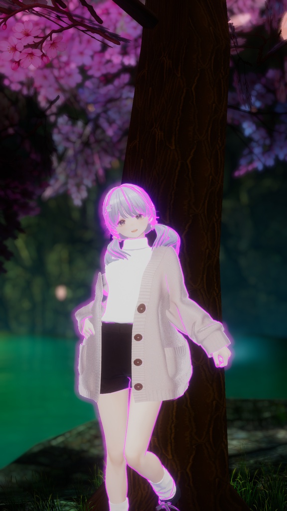 【※一日無料】Avatar Neon Outline/ Avaterギミック Unityパッケージ