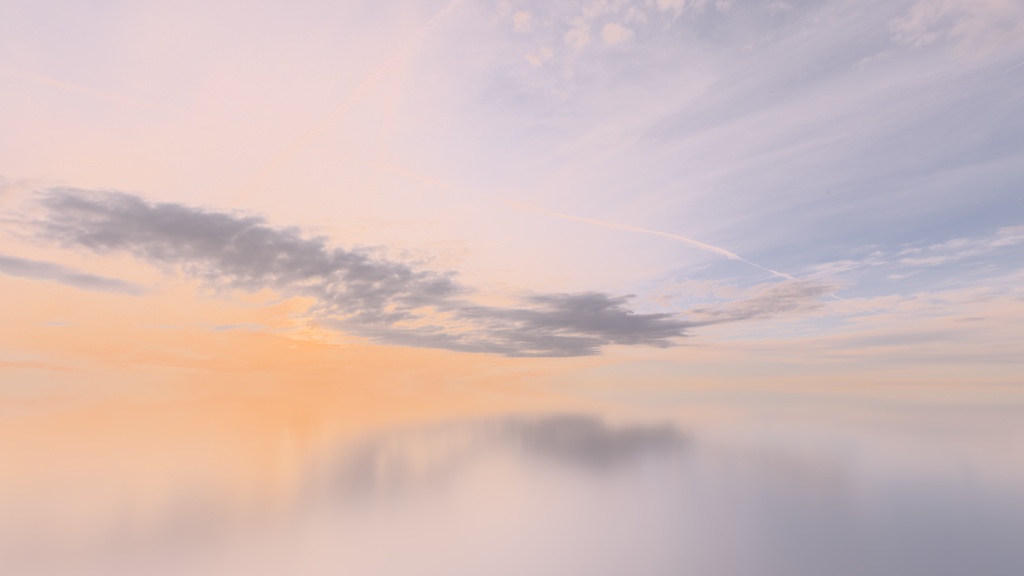🎉100円SALE🎉【5set Skybox】夕凪の霞空skybox/ Skyboxマテリアル Unityパッケージ