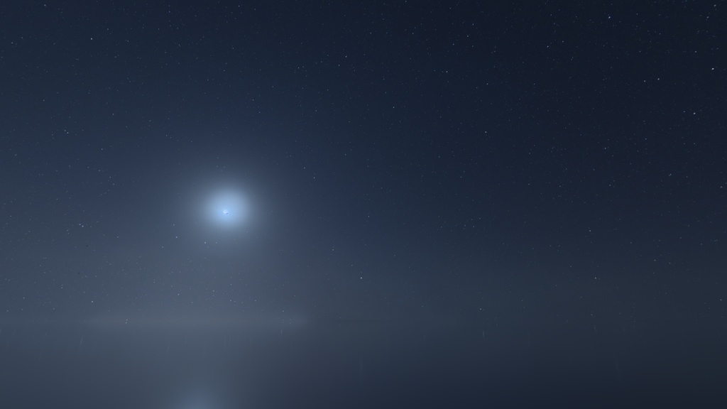 🎉300円SALE🎉【10set Skybox】夜凪の星空skybox/ Skyboxマテリアル Unityパッケージ