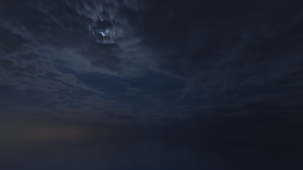 🎉300円SALE🎉【10set Skybox】夜凪の星空skybox/ Skyboxマテリアル Unityパッケージ